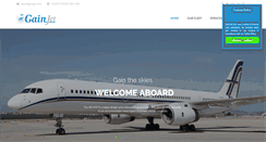 Desktop Screenshot of gainjet.com